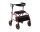RUSSKA Rollator neXus 11445072 rot, schwarz, 1 St.