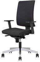 Nowy Styl Bürostuhl Navigo Stoff schwarz, Gestell chrom