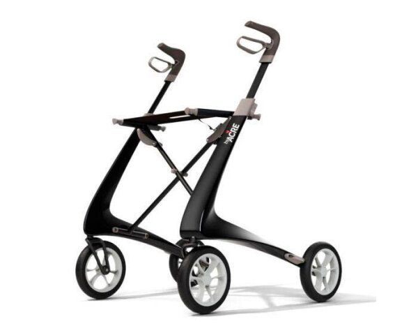 RUSSKA Rollator Carbon Ultralight 11444511 schwarz, 1 St.