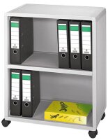 PAPERFLOW Mobil Bürowagen grau 3 Ebenen 65,1 x 33,0 x 86,4 cm
