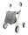 RUSSKA Rollator Carbon Ultralight 11444510 weiß, 1 St.