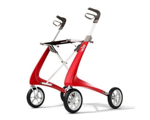 RUSSKA Rollator Carbon Ultralight 11444512 rot, 1 St.