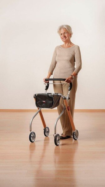 RUSSKA Rollator Let´s Go 11449000 braun, silber, 1 St.