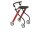 RUSSKA Rollator Let´s Go 11449002 rot, 1 St.