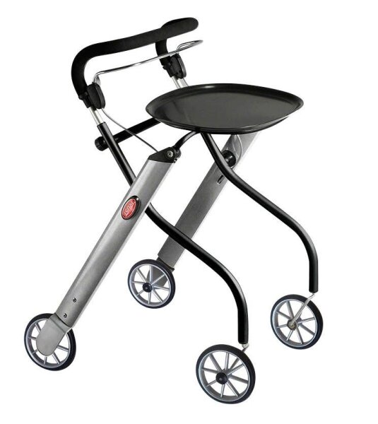 RUSSKA Rollator Let´s Go 11449001 schwarz, silber, 1 St.