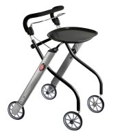 RUSSKA Rollator Let´s Go 11449001 schwarz, silber,...