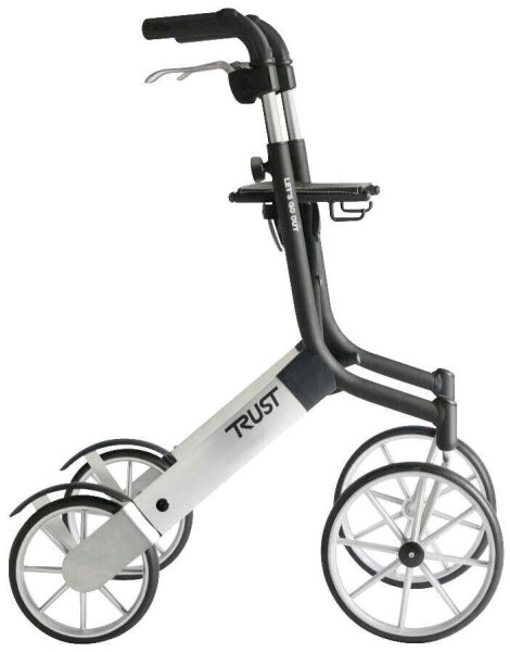 RUSSKA Rollator lets go out 11449010 silber, 1 St.