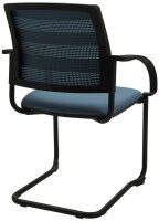 Topstar Besucherstühle AIRWORK MEETING 20.1 BB400BMT6CX6 petrol Stoff, 2 St.