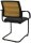Topstar Besucherstühle AIRWORK MEETING 20 BB400BMT0CX9 ocker, schwarz Stoff, 2 St.