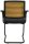 Topstar Besucherstühle AIRWORK MEETING 20 BB400BMT0CX9 ocker, schwarz Stoff, 2 St.