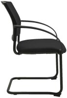 Topstar Besucherstühle AIRWORK MEETING 20 BB400BMT0CX0 schwarz Stoff, 2 St.