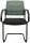 Topstar Besucherstühle AIRWORK MEETING 20 BB400BMT0CX5 mint, schwarz Stoff, 2 St.