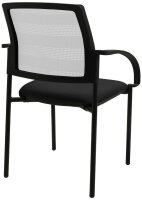Topstar Besucherstühle AIRWORK MEETING 10 BB200BMT0CX2 schwarz, weiß Stoff, 2 St