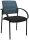 Topstar Besucherstühle AIRWORK MEETING 10 BB200BMT0CX6 petrol, schwarz Stoff, 2 St.