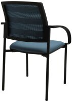 Topstar Besucherstühle AIRWORK MEETING 10.1 BB200BMT6CX6 petrol Stoff, 2 St.