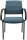 Topstar Besucherstühle AIRWORK MEETING 10.1 BB200BMT6CX6 petrol Stoff, 2 St.