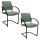 Topstar Besucherstühle AIRWORK MEETING 20.1 BB400BMT5CX5 mint Stoff, 2 St.