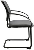 Topstar Besucherstühle AIRWORK MEETING 20.1 BB400BMT3CX3 grau Stoff, 2 St.