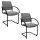 Topstar Besucherstühle AIRWORK MEETING 20.1 BB400BMT3CX3 grau Stoff, 2 St.