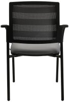 Topstar Besucherstühle AIRWORK MEETING 10.1 BB200BMT3CX3 grau Stoff, 2 St.