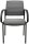 Topstar Besucherstühle AIRWORK MEETING 10.1 BB200BMT3CX3 grau Stoff, 2 St.