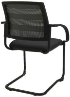 Topstar Besucherstühle AIRWORK MEETING 20 BB400BMT0CX3 grau, schwarz Stoff, 2 St.