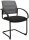 Topstar Besucherstühle AIRWORK MEETING 20 BB400BMT0CX3 grau, schwarz Stoff, 2 St.