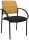 Topstar Besucherstühle AIRWORK MEETING 10 BB200BMT0CX9 ocker, schwarz Stoff, 2 St.