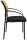 Topstar Besucherstühle AIRWORK MEETING 10 BB200BMT0CX9 ocker, schwarz Stoff, 2 St.