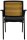 Topstar Besucherstühle AIRWORK MEETING 10 BB200BMT0CX9 ocker, schwarz Stoff, 2 St.