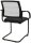 Topstar Besucherstühle AIRWORK MEETING 20 BB400BMT0CX2 schwarz, weiß Stoff, 2 St
