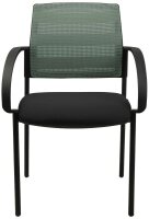Topstar Besucherstühle AIRWORK MEETING 10 BB200BMT0CX5 mint, schwarz Stoff, 2 St.