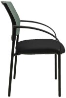 Topstar Besucherstühle AIRWORK MEETING 10 BB200BMT0CX5 mint, schwarz Stoff, 2 St.