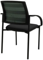 Topstar Besucherstühle AIRWORK MEETING 10 BB200BMT0CX5 mint, schwarz Stoff, 2 St.