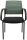 Topstar Besucherstühle AIRWORK MEETING 10 BB200BMT0CX5 mint, schwarz Stoff, 2 St.