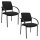 Topstar Besucherstühle AIRWORK MEETING 10 BB200BMT0CX0 schwarz Stoff, 2 St.