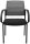 Topstar Besucherstühle AIRWORK MEETING 10 BB200BMT0CX3 grau, schwarz Stoff, 2 St.