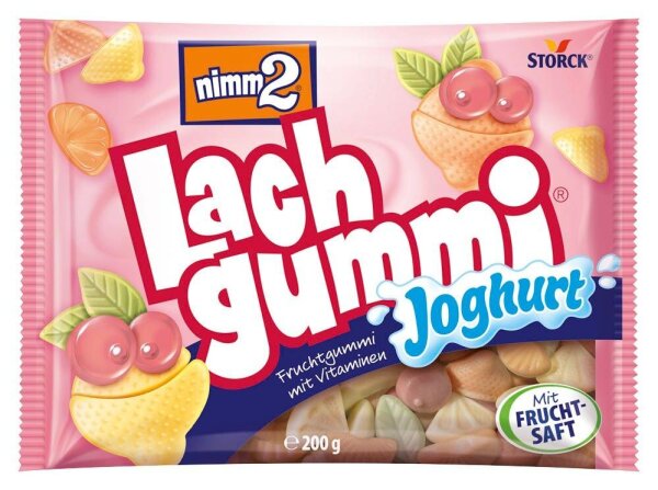 nimm2® Lachgummi Joghurt Fruchtgummi 200,0 g, 1 St.