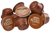 NESCAFÉ DOLCE GUSTO® CAFÉ AU LAIT Kaffeekapseln, Robustabohnen kräftig, 16 St.