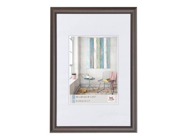 walther design  Bilderrahmen Trendstyle braun 42,8 x 52,8 cm