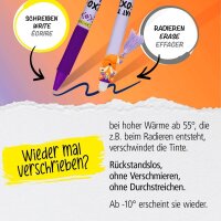 ONLINE® magiXX Fun Gelschreiber Charm 0,7 mm, Schreibfarbe: blau, 6 St.