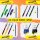 ONLINE® magiXX Fun Gelschreiber Charm 0,7 mm, Schreibfarbe: blau, 6 St.