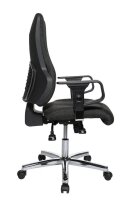 Topstar Bürostuhl Top Point Deluxe, TO29X G22 Stoff anthrazit, Gestell chrom