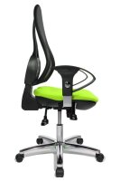 Topstar Bürostuhl Open Point SY Deluxe, OP290U G05 Stoff grün, Gestell chrom