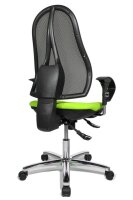 Topstar Bürostuhl Open Point SY Deluxe, OP290U G05 Stoff grün, Gestell chrom