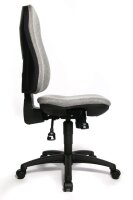 Topstar Bürostuhl Support SY, 8550 G23 Stoff grau, Gestell schwarz