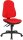 Topstar Bürostuhl Support SY, 8550 G21 Stoff rot, Gestell schwarz