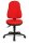 Topstar Bürostuhl Support SY, 8550 G21 Stoff rot, Gestell schwarz