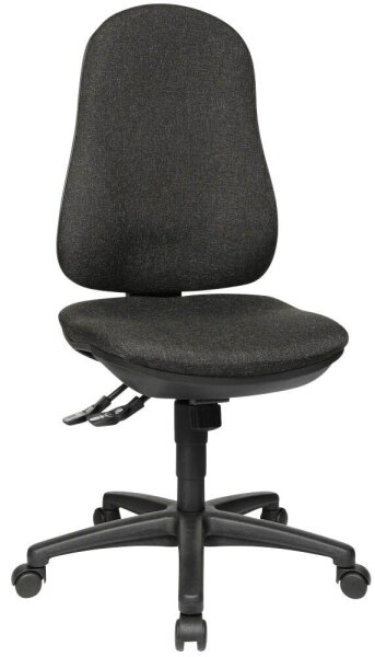 Topstar Bürostuhl Support SY, 8550 G22 Stoff anthrazit, Gestell schwarz
