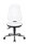 Topstar Bürostuhl Support® SY, 8559 D16 Kunstleder weiß, Gestell chrom